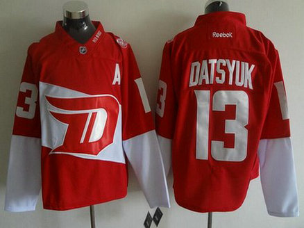 Men's Detroit Red Wings #13 Pavel Datsyuk Reebok Red 2016 Stadium Series Team Premier Jersey Men's Detroit Red Wings #13 Pavel Datsyuk Reebok Red 2016 Stadium Series Team Premier Jersey