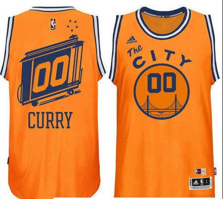Men's Golden State Warriors Yellow Custom adidas Hardwood Classics Swingman Basketball Jersey