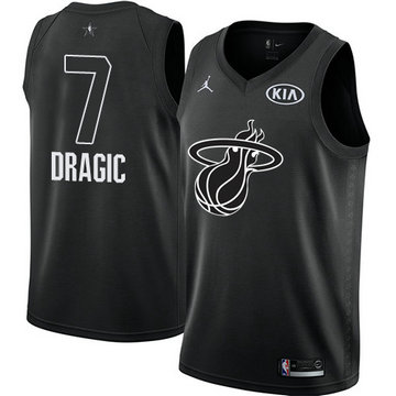 Men's Heat #7 Goran Dragic Black NBA Swingman 2018 All-Star Game Jersey Men's Heat #7 Goran Dragic Black NBA Swingman 2018 All-Star Game Jersey