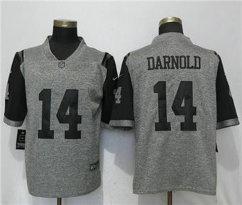 Men's New York Jets #14 Sam Darnold Gray Nike Vapor Untouchable Limited Jersey