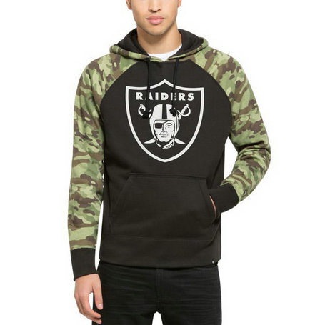 Men's Oakland Raiders Black Alpha Hoodie