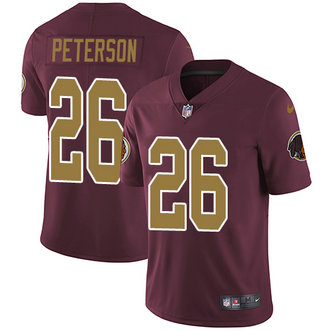 Men's Washington Redskins #26 Adrian Peterson Burgundy Red Alternate Nike Stitched NFL Vapor Untouchable Limited Jersey Men's Washington Redskins #26 Adrian Peterson Burgundy Red Alternate Nike Stitched NFL Vapor Untouchable Limited Jersey