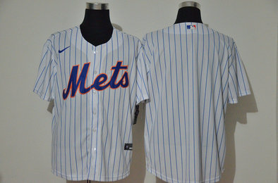 Mets Blank White Nike 2020 Cool Base Jersey