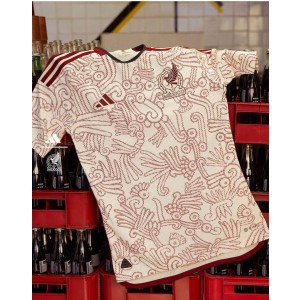 Mexico 2022 World Cup Maglia Calcio Away Soccer Men Jersey