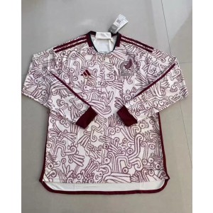 Mexico LS Away 2022 World Cup Long Sleeve Soccer Men Jersey