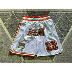 Miami Heat 22 White Shorts