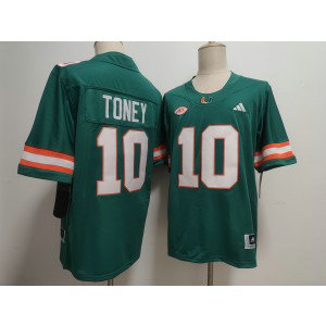 Miami Hurricanes 10 Toney Green Vapor Limited Men Jersey Miami Hurricanes 10 Toney Green Vapor Limited Men Jersey