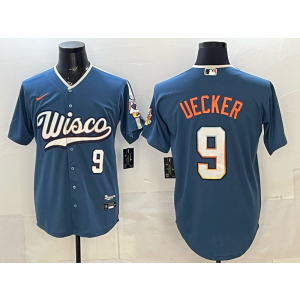 Milwaukee Brewers 9 Uecker Blue 2026 City Connect Cool Base Men Jersey