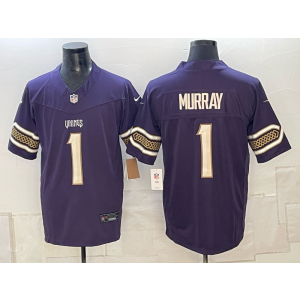 Minnesota Vikings 1 Murray Deep Purple 2026 Rivalries F.U.S.E. Vapor Limited Men Jersey