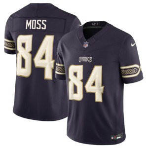 Minnesota Vikings 84 Randy Moss Deep Purple 2026 Rivalries F.U.S.E. Vapor Limited Men Jersey