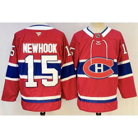 Montréal Canadiens 15 Newhook Red Men Jersey