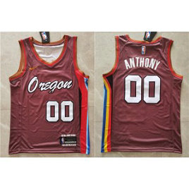 NBA Blazers 00 Carmelo Anthony Red Nike Men Jersey NBA Blazers 00 Carmelo Anthony Red Nike Men Jersey