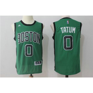 NBA Boston Celtics Jayson Tatum 0 Green with Black Number Men Jersey NBA Boston Celtics Jayson Tatum 0 Green with Black Number Men Jersey