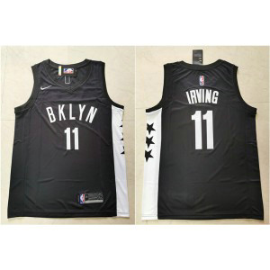 NBA Brooklyn Nets 11 Kyrie Irving 2019 New Black Nike Men Jersey