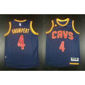 NBA Cavaliers 4 Iman Shumpert Navy Blue CavFanatic Revolution 30 Men Jersey