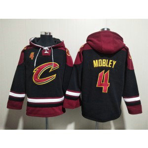 NBA Cavaliers 4 Mobley Black Hoodie Sweatshirt NBA Cavaliers 4 Mobley Black Hoodie Sweatshirt