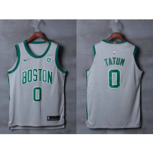NBA Celtics 0 Jayson Tatum Gray Nike City Edition Authentic Men Jersey NBA Celtics 0 Jayson Tatum Gray Nike City Edition Authentic Men Jersey