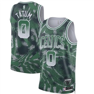 NBA Celtics 0 Jayson Tatum Green 2025 Select Series Men Jersey