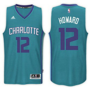 NBA Charlotte Hornets 12 Dwight Howard Blue Swingman Men Jersey NBA Charlotte Hornets 12 Dwight Howard Blue Swingman Men Jersey