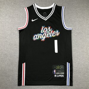 NBA Clippers 1 Harden 2023-24 City Black Nike Men Jersey