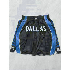 NBA Dallas Mavericks Black Shorts
