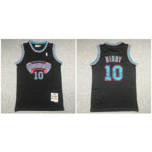 NBA Grizzlies 10 Mike Bibby Black Men Jersey