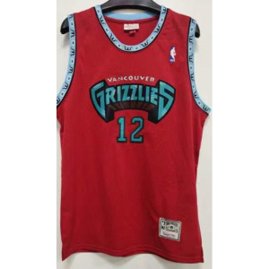 NBA Grizzlies 12 Ja Morant Red Men Jersey