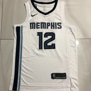 NBA Grizzlies 12 Ja Morant White 2022-23 New Nike Men Jersey