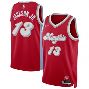 NBA Grizzlies 13 Jaren Jackson Jr. Red 2024-25 City Nike Men Jersey