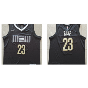 NBA Grizzlies 23 Rose Black Nike Men Jersey NBA Grizzlies 23 Rose Black Nike Men Jersey