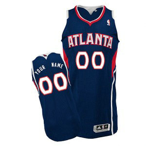 NBA Hawks Blue Customized Men Jersey