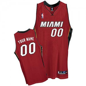 NBA Heats Red Customized Men Jersey
