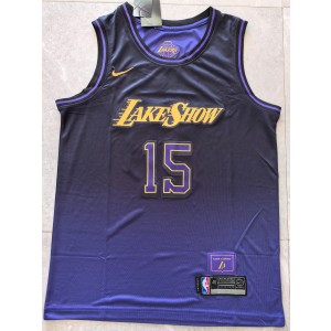 NBA Lakers 15 Austin Reaves Purple 2024 City Nike Men Jersey NBA Lakers 15 Austin Reaves Purple 2024 City Nike Men Jersey