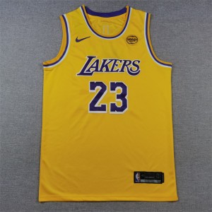 NBA Lakers 23 Lebron James Yellow Nike Men Jersey NBA Lakers 23 Lebron James Yellow Nike Men Jersey