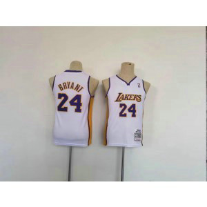 NBA Lakers 24 Kobe Bryant Throwback Youth Jersey