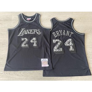 NBA Lakers 24 Leather Snakeskin Kobe Bryant 2006-07 Hardwood Classics Men Jersey