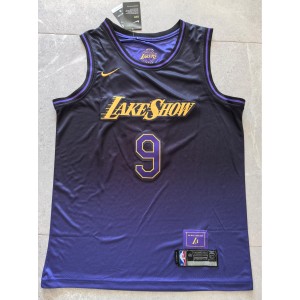 NBA Lakers 9 Bronny James JR Purple 2024 City Nike Men Jersey NBA Lakers 9 Bronny James JR Purple 2024 City Nike Men Jersey