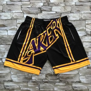 NBA Lakers Black New Shorts