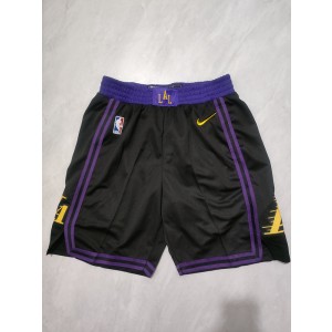 NBA Lakers Black Shorts 3
