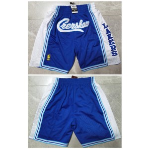 NBA Lakers Blue Shorts (Run Small)