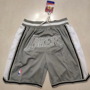 NBA Lakers Grey MVP Shorts