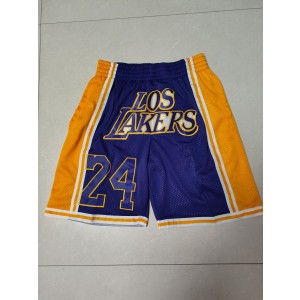 NBA Lakers Purple Kobe Shorts