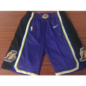 NBA Lakers Purple Nike Shorts
