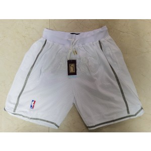 NBA Lakers White MVP Shorts 1