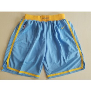 NBA Los Angeles Lakers Light Blue Shorts