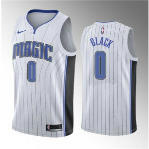 NBA Magic 0 Anthony Black White 2022-23 Association Edition Nike Men Jersey