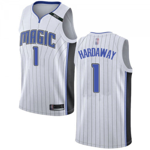 NBA Magic 1 Penny Hardaway White UNLV Runnin Rebels Men Jersey