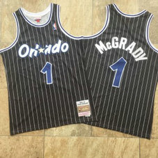NBA Magic 1 Tracy McGrady Black 2003-04 Hardwood Classics Men Jersey NBA Magic 1 Tracy McGrady Black 2003-04 Hardwood Classics Men Jersey