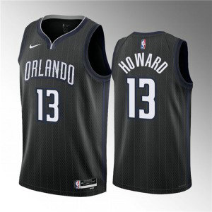 NBA Magic 13 Jett Howard Black 2023 Draft City Edition Nike Men Jersey