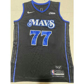 NBA Mavericks 77 Luka Doncic 2023-24 City Nike Men Jersey
